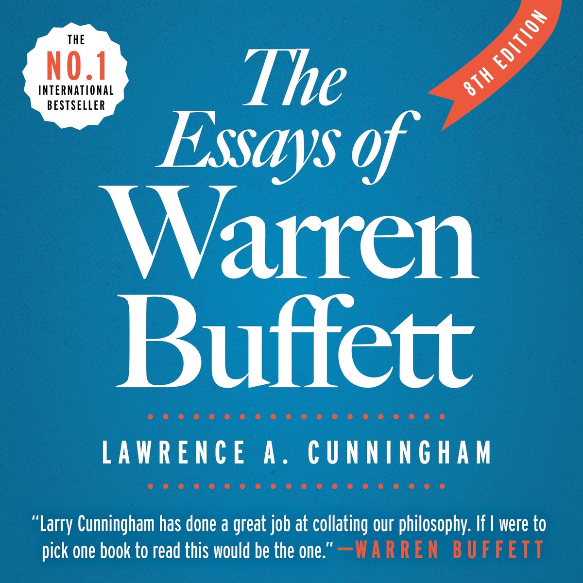 Omslag van The Essays of Warren Buffett - 8th ed
