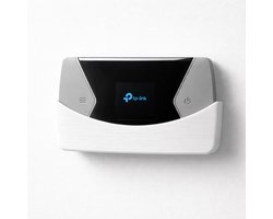 Promount Muurbeugel geschikt voor TP-Link M7650 – Wandhouder – Inclusief Schroeven en Pluggen – Wit