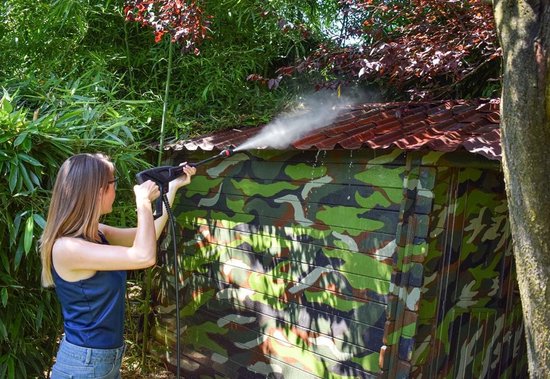 Hogedrukreiniger 140 bar met verstelbaar schuimsysteem en 450 l/u debiet — afbeelding 3