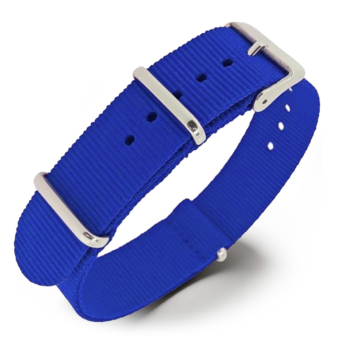 NATO Horlogeband G10 Military Nylon Strap - Blauw 18mm