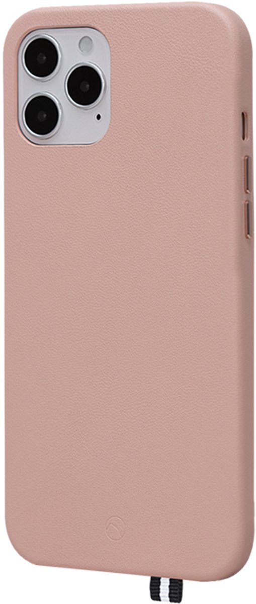 Artefakt Paris, Hoesje Geschikt voor Apple iPhone 12/12 Pro van Elysée-leer, Roze