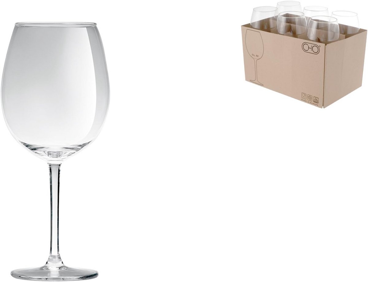 XXL Glazen Calices 61 cl - Set van 6 Stuks