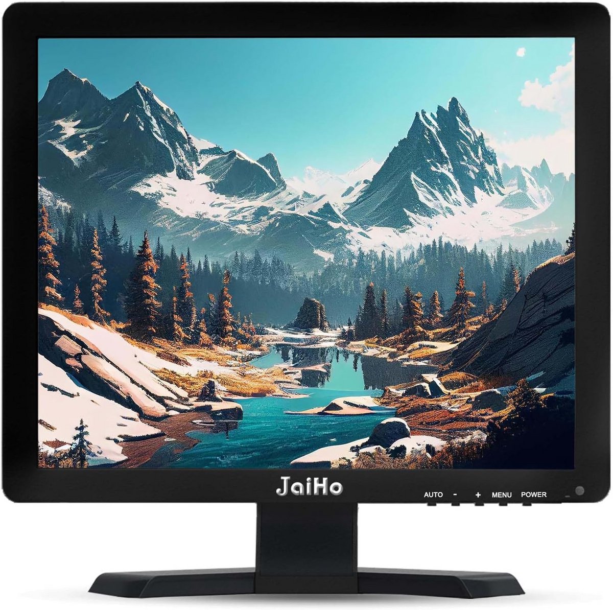 15 Inch TFT LCD-monitor met 1024x768 Resolutie - Ultradun en Ergonomisch met HDMI, VGA, en Meer