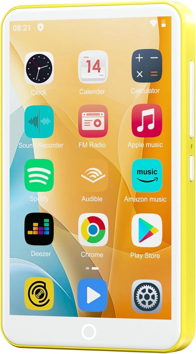 80GB Bluetooth en WiFi MP3 Speler met 4 Inch Touchscreen en Spotify App