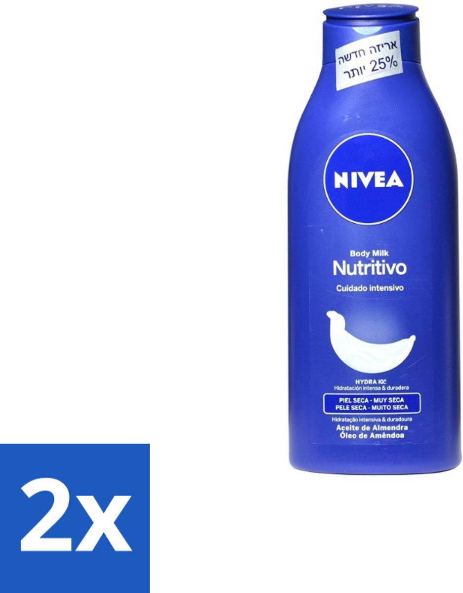Nivea – Bodymilk – Original – 500 ml - Voordeelverpakking - 2 stuks