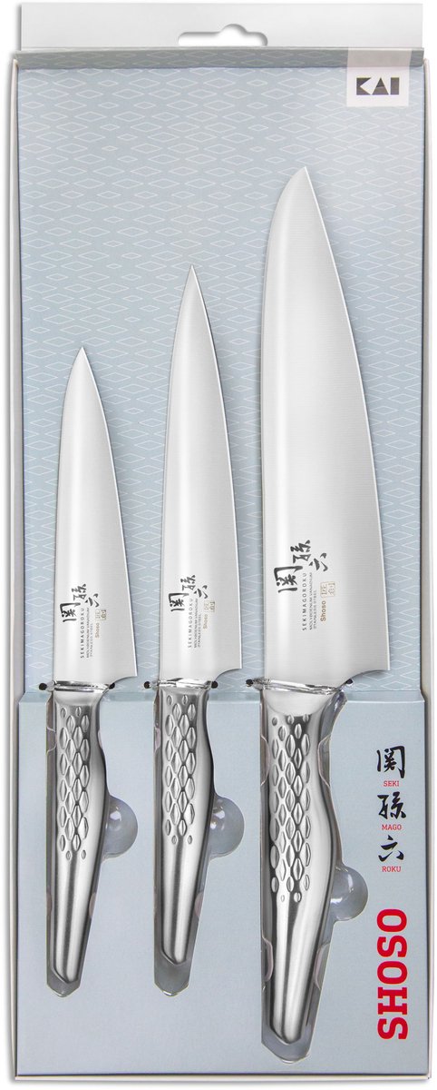 kai Seki Magoroku Shoso Ab-5163 + Ab-5161 + Ab-5158 Messenset (3-pack)