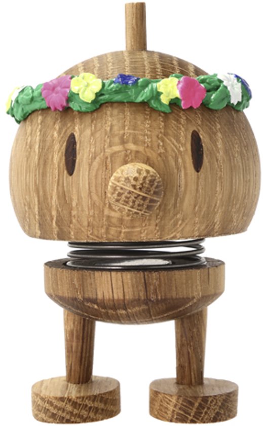 Hoptimist Abeille Jaune 4,5 X 5,8 X 6,8 Cm - Figurine Décorative Rigolote à Secouer