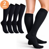 2 paires de Bas de compression Zwart , taille 41-46, pression 20-30 mmHg