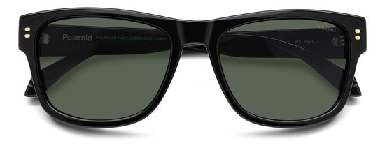 Polaroid Zonnebril PLD 6252/S/X Volwassenen Zwart Polariserend ECO friendly materials van Merkloos — afbeelding 2
