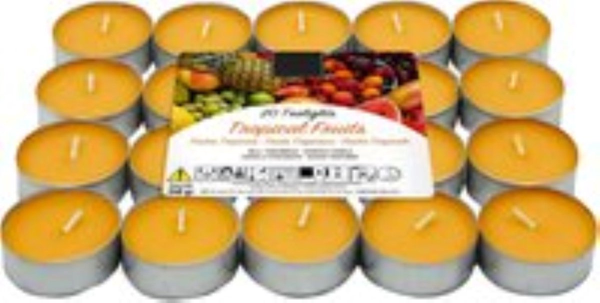 Lumar Aromatic Theelichten (Tropical Fruit 20 kaarsen)