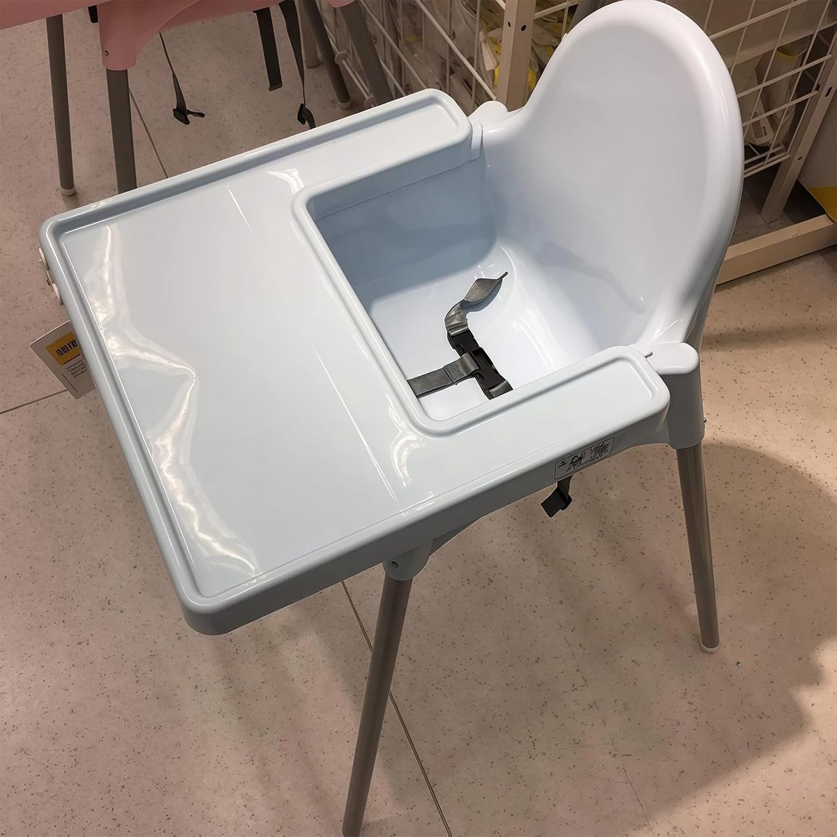 Verstelbare 3-punts Veiligheidsgordel voor Kinderstoel, Geschikt voor IKEA Antilop – foto 4