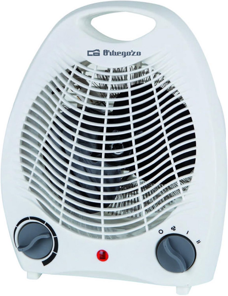 Krachtige Ventilatorverwarming 2000W - Elektrische Binnenruimteverwarming in Wit