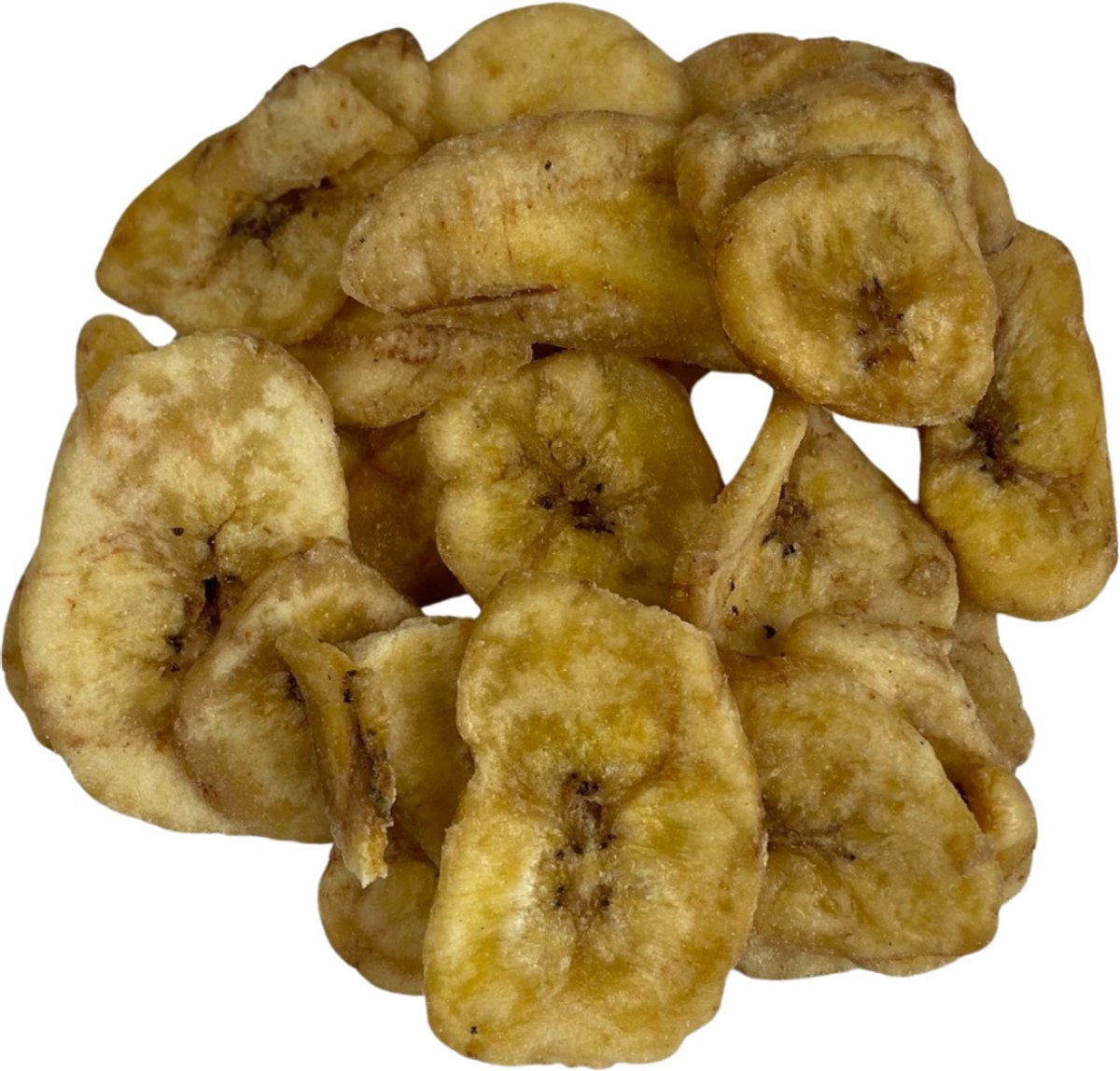 Gedroogde bananenchips | Stukjes - 1kg