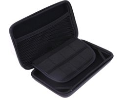 JustValue Case Geschikt voor Nintendo 3DS XL - Opberghoes - Waterdicht Hoesje - Consolehoes - Zwart