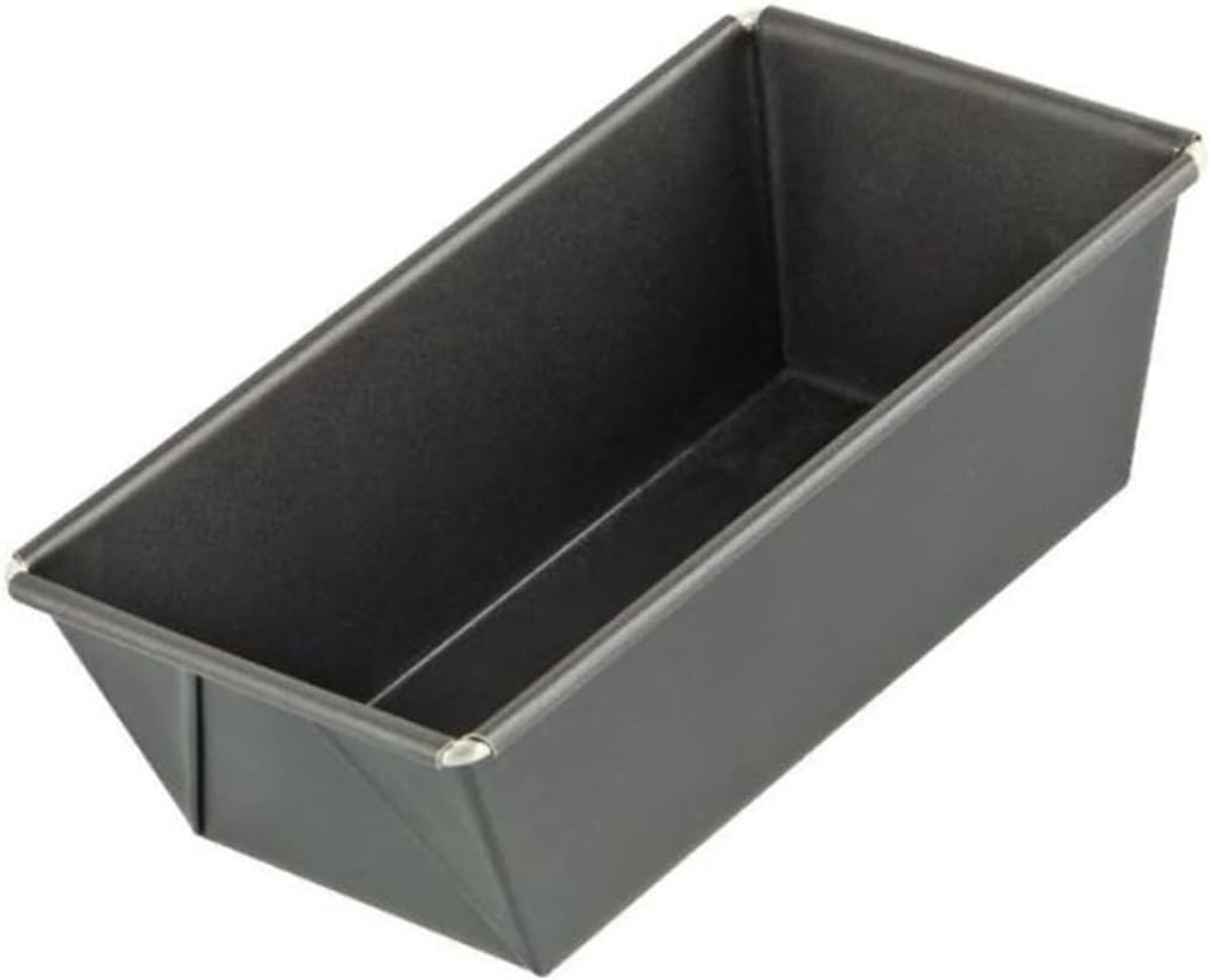 Mini cakevorm 20 cm - rechthoekige cakevorm - brioche - gebak - staal