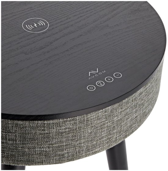 AVCOM Speaker Table with Bluetooth, Black van AVCOM — afbeelding 4