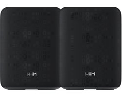 WiiM Sound LITE Twin Pack Draadloze stereoluidspreker Wit 100 W