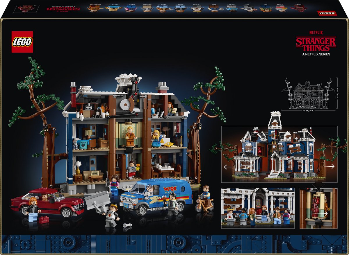 LEGO Icons Stranger Things: Het Huis van de Familie Creel Bouwpakket voor Volwassenen - 11370 — afbeelding 14