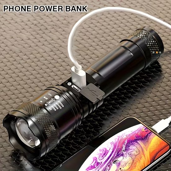 DARKFANG Lampe de Poche et Laser Vert Combo Picatinny 1200 Lumens