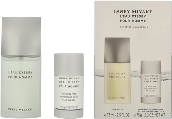 Issey Miyake L'Eau D'Issey Pour Homme Giftset 150 ml - Edt Spray 75ml ...