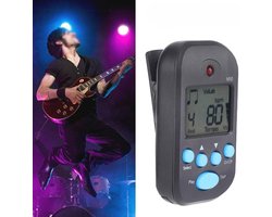 Metronoom - Digitale metronoom - draagbare mini-LCD Digitale M50 - Clip-On Metronoom - 30-280 BPM - Batterij Inbegrepen - voor piano, gitaar, viool, drum, fluit - zwart