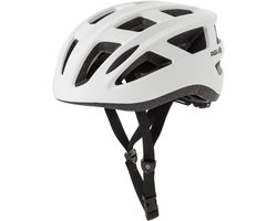 AGU Attivo - Fietshelm - In-mould helm - Unisex - 58-61cm - 18 ventilatieopeningen - Direct-dial systeem - Wit - L/XL