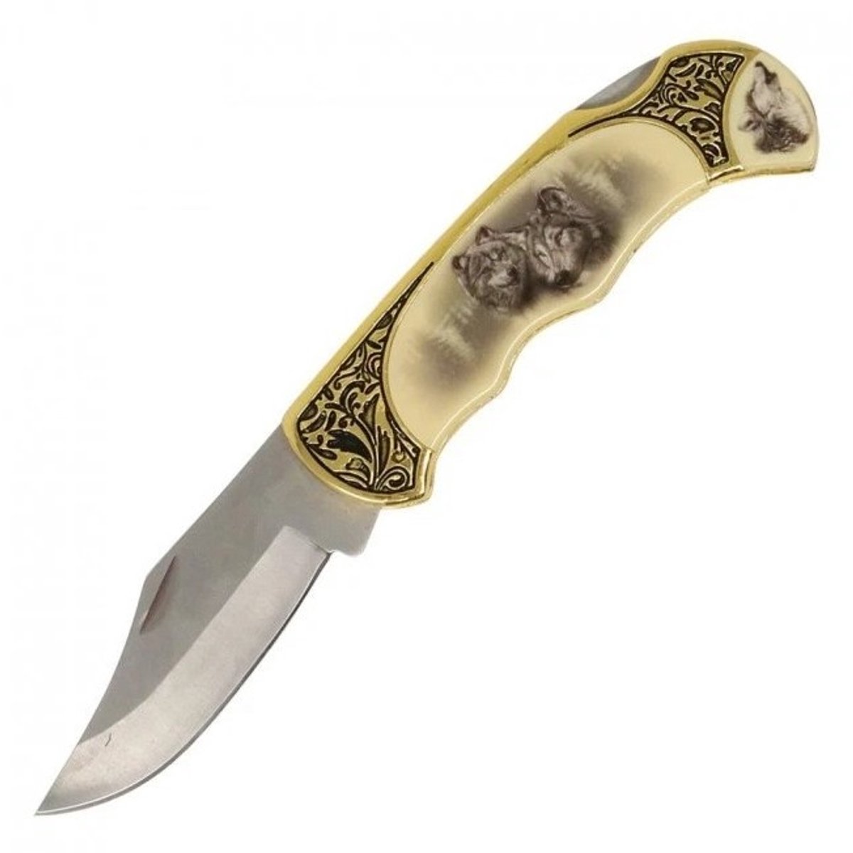 Boutique Trukado - Western Zakmes ‘Wolf’ in een geschenkdoos