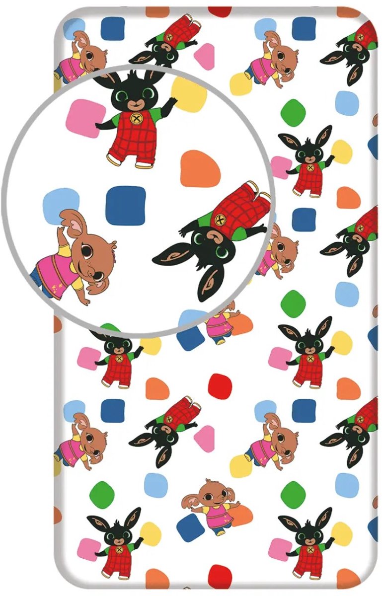 Bing Bunny Hoeslaken Sula - 90 x 200 cm - Katoen