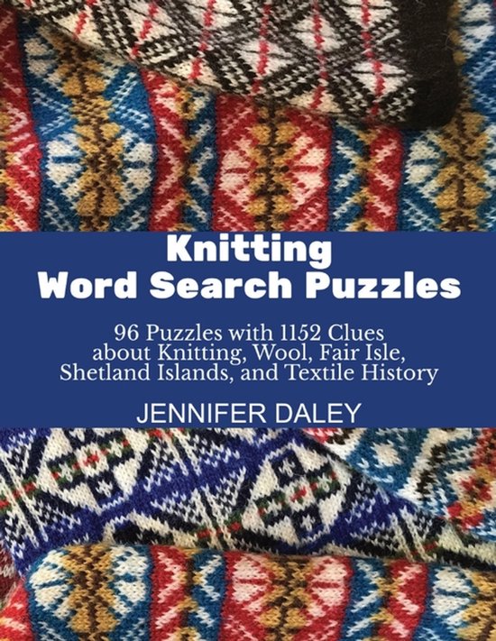 Knitting Word Search Puzzles - cover