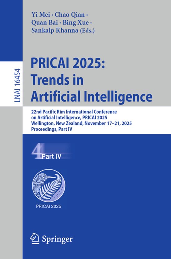 Lecture Notes in Computer Science16454- PRICAI 2025: Trends  ... - cover