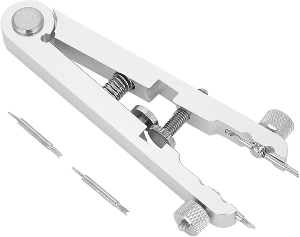 Horlogeveertang voor Bandverwijdering en Reparatieset - Duurzaam en Draagbaar - Stevige Gereedschapstang