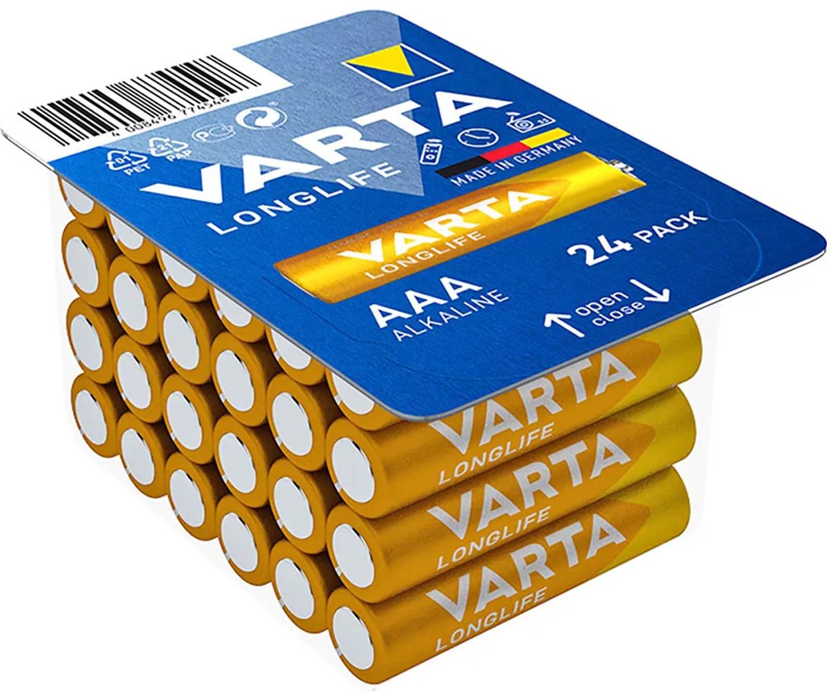 72x Varta Longlife Batterij | AAA