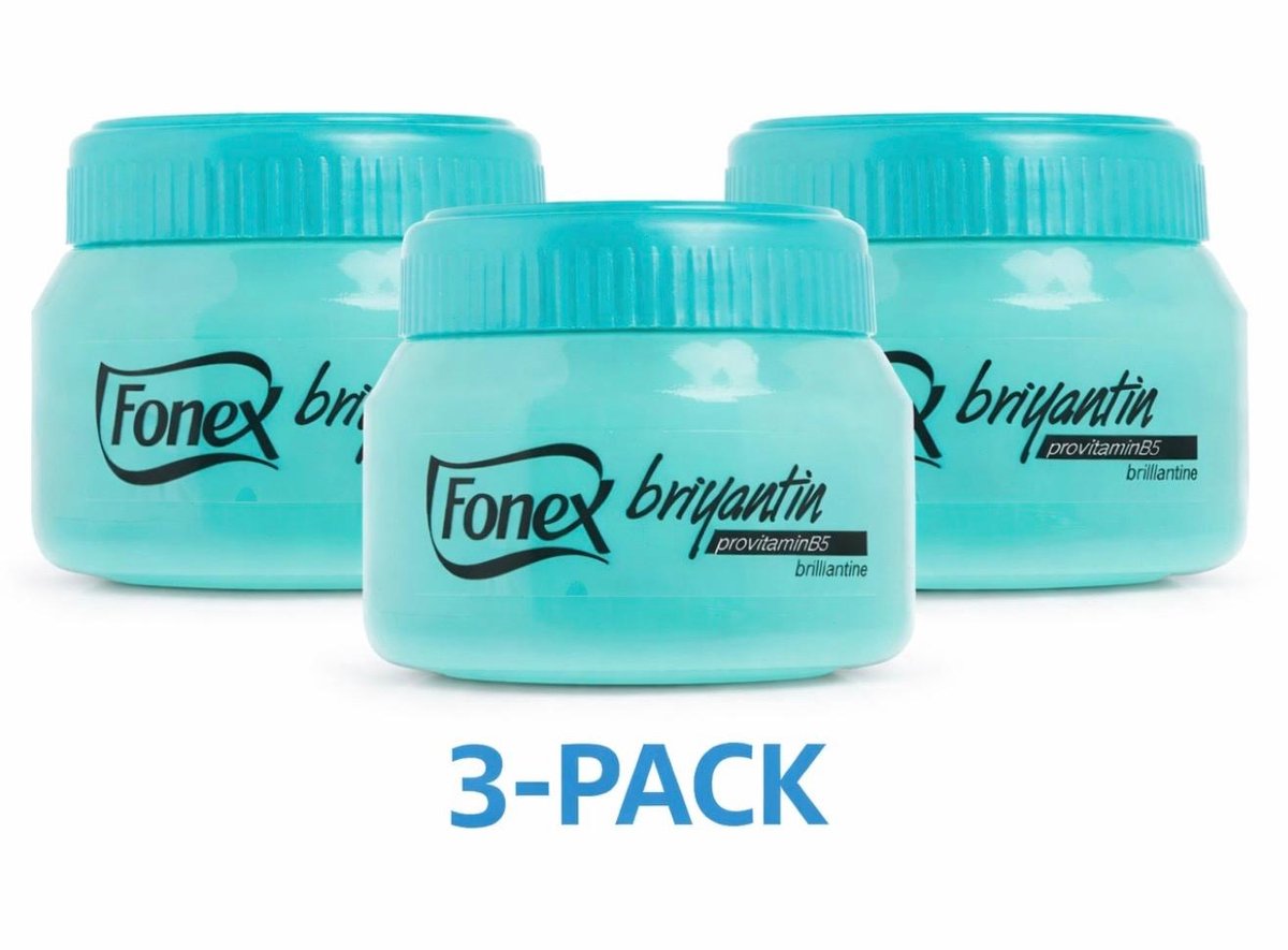 Fonex Briyantin Haarcrème met Provitamine B5 – 3 × 150 ml – Glans & Verzorging