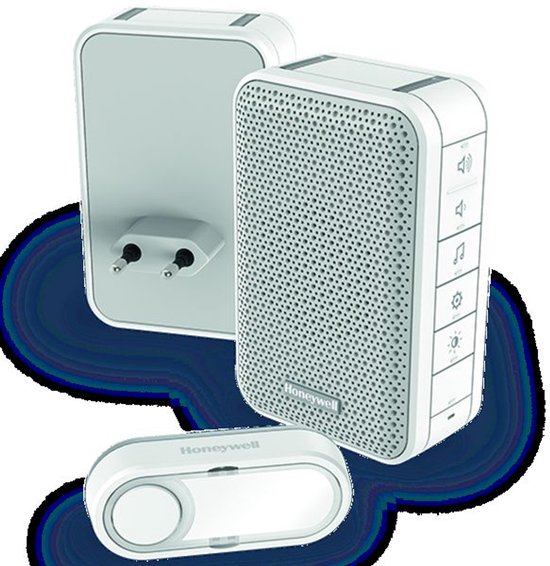 Honeywell - Bel Draadloos Plug 150M 6Mel 84Db Wit - Wit — afbeelding 2