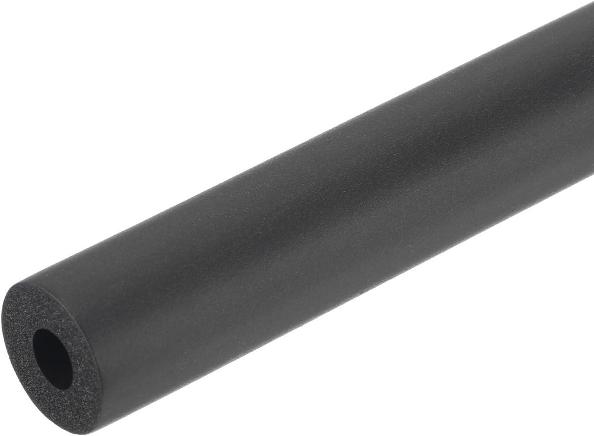 Buisisolatie Schuimrubber Zwart - 6mm Binnendiameter voor Leidingen en Handvatten