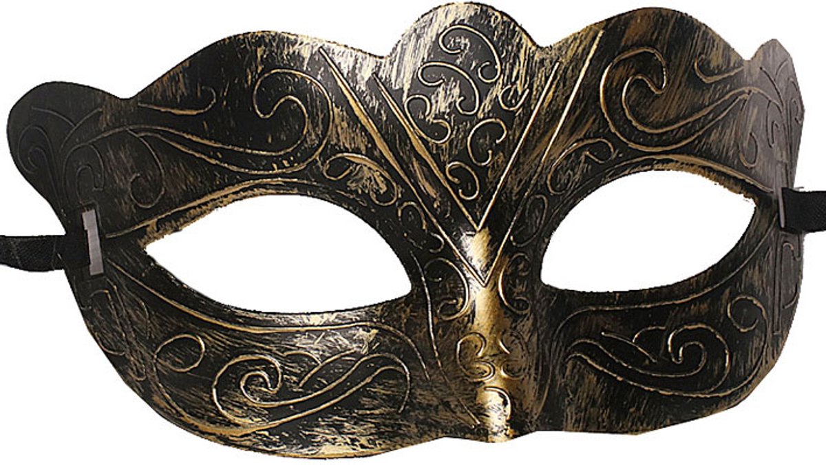 Maskers - Venetiaans oogmasker - Retro gouden masker - Masker gala - Gemaskerd bal masker - Feest masker - Dames en Heren - Carnaval en Halloween Verkleed Masker