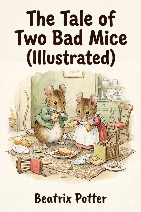 The Tale of Two Bad Mice (Illustrated) - cover