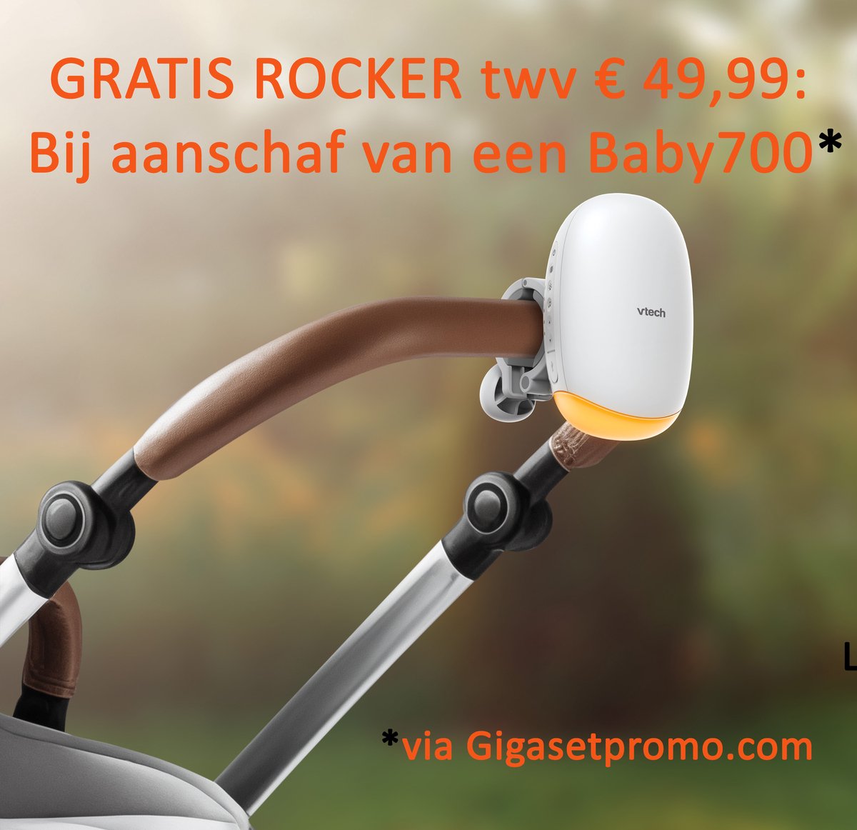 Gigaset Baby 700 Babyfoon met Camera en Nachtzicht in Kleur - afbeelding 3