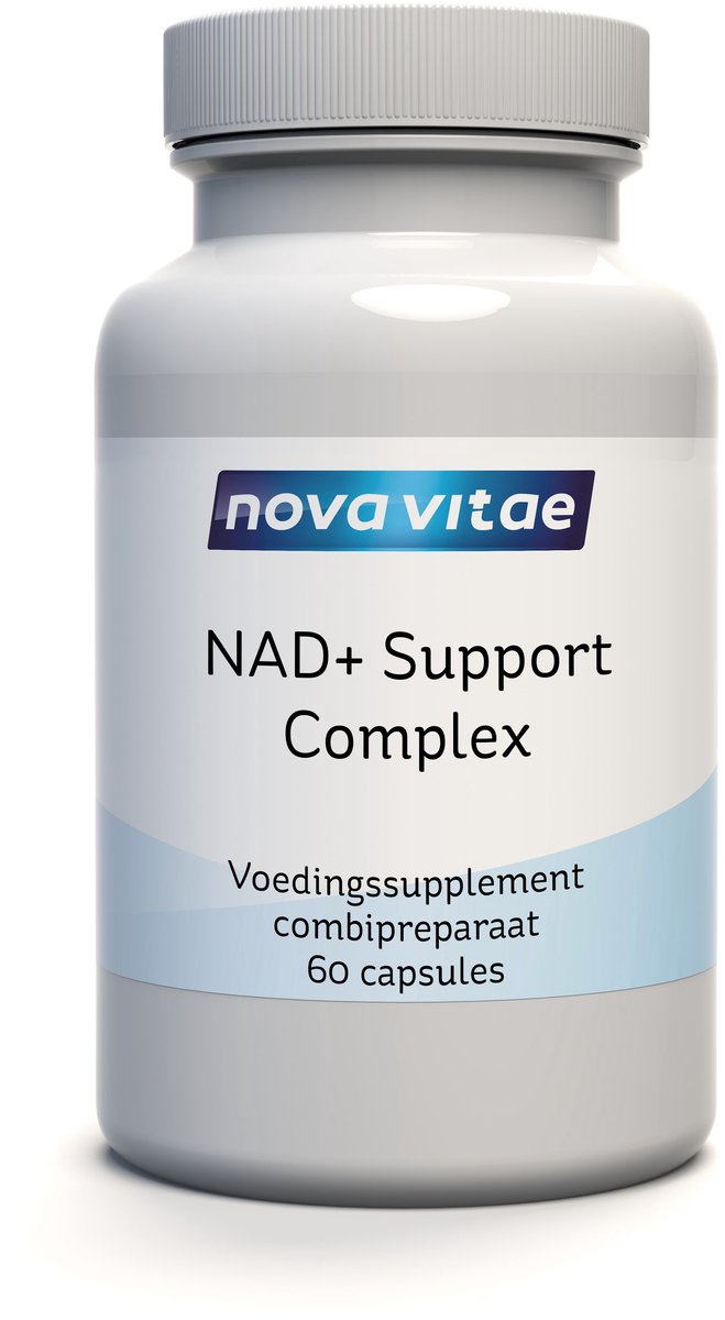 Nova Vitae - NAD+ Support Complex - Nicotinamide - Transresveratrol - 60 capsules