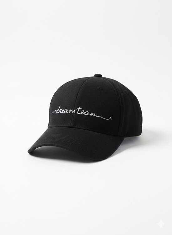 Dreamteam Petje - Zwarte Snapback - Wit Logo - Lilypilly