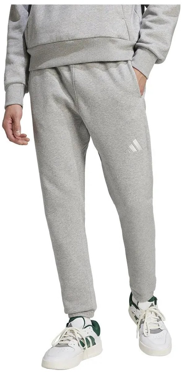 Adidas All Szn Fleece Regular Tapered Broek 2XL Regular Man Grijs