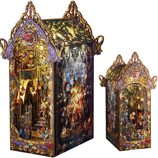 DIY Book Nook Kit - Premium Miniatuur bouwpakket set