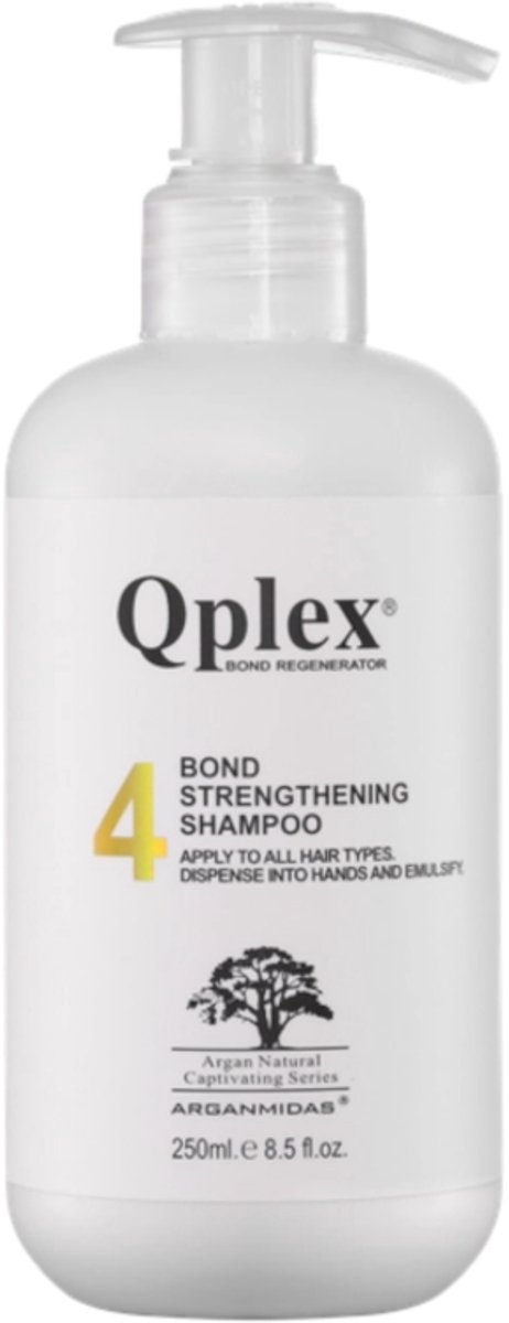 Arganmidas Qplex No.4 Bond Maintenance Shampoo / Versterkende Shampoo voor Broos Haar 250 ml