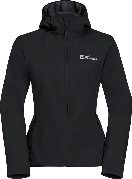 Jack Wolfskin BORNBERG HOODY W Dames Veste de plein air-black