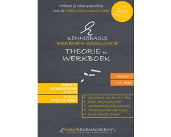Kennisbasis rekenen - wiskunde PABO | JAAR 3 | LKT theorie- en werkboek| 5 domeinen alle theorie en voorbeelden | Oefensommen | Alle antwoorden mét uitleg | Tips en rekenschema’s | 200 pagina’s | Zo haal je de LKT op de Pabo!