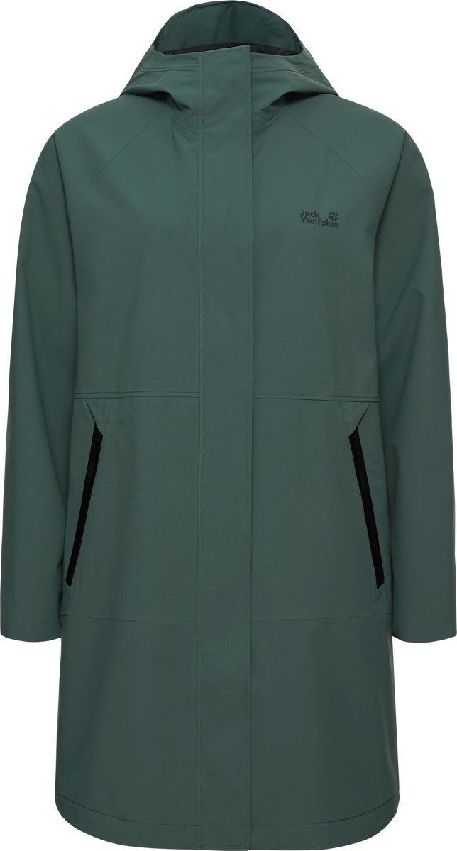 Jack Wolfskin ONERA 2L COAT W Dames Outdoorjas Sago Palm