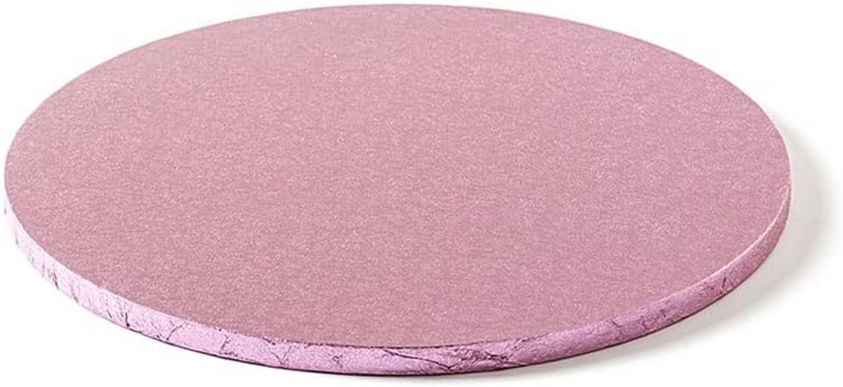 Ronde Roze Taartkarton 25 cm - Decoratie voor Taarten en Gebak