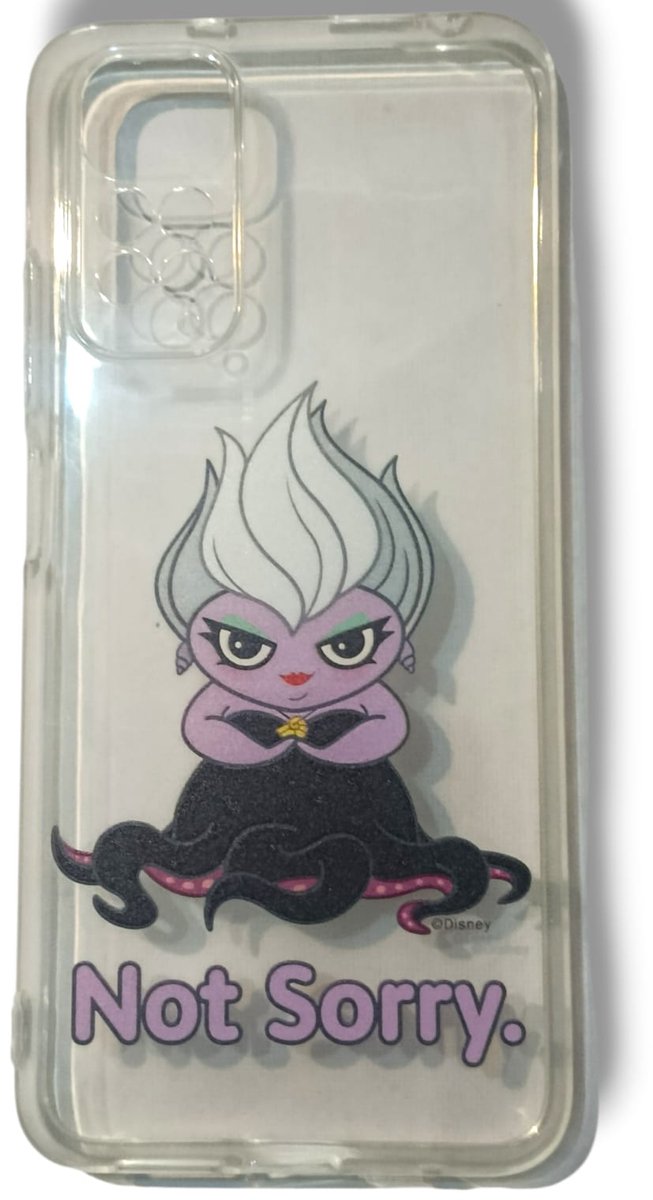 Telefoonhoesje - Backcover -XIAOMI REDMI NOTE 11 4G /11S 4G- DISNEY-URSULA
