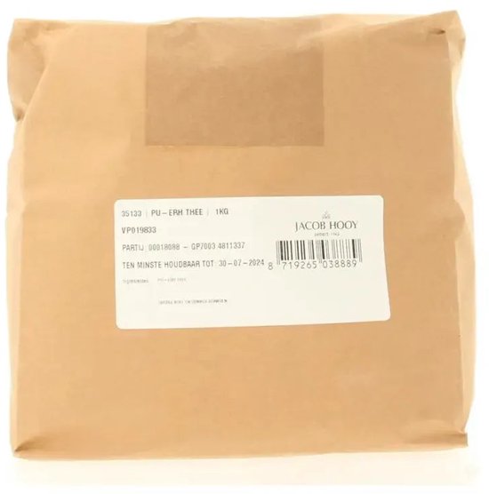 Jacob Hooy Pu erh thee 1 kg