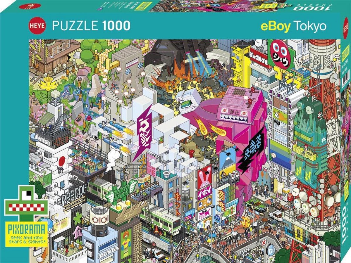 1000-Delige Puzzel van Tokyo Stadsgezicht